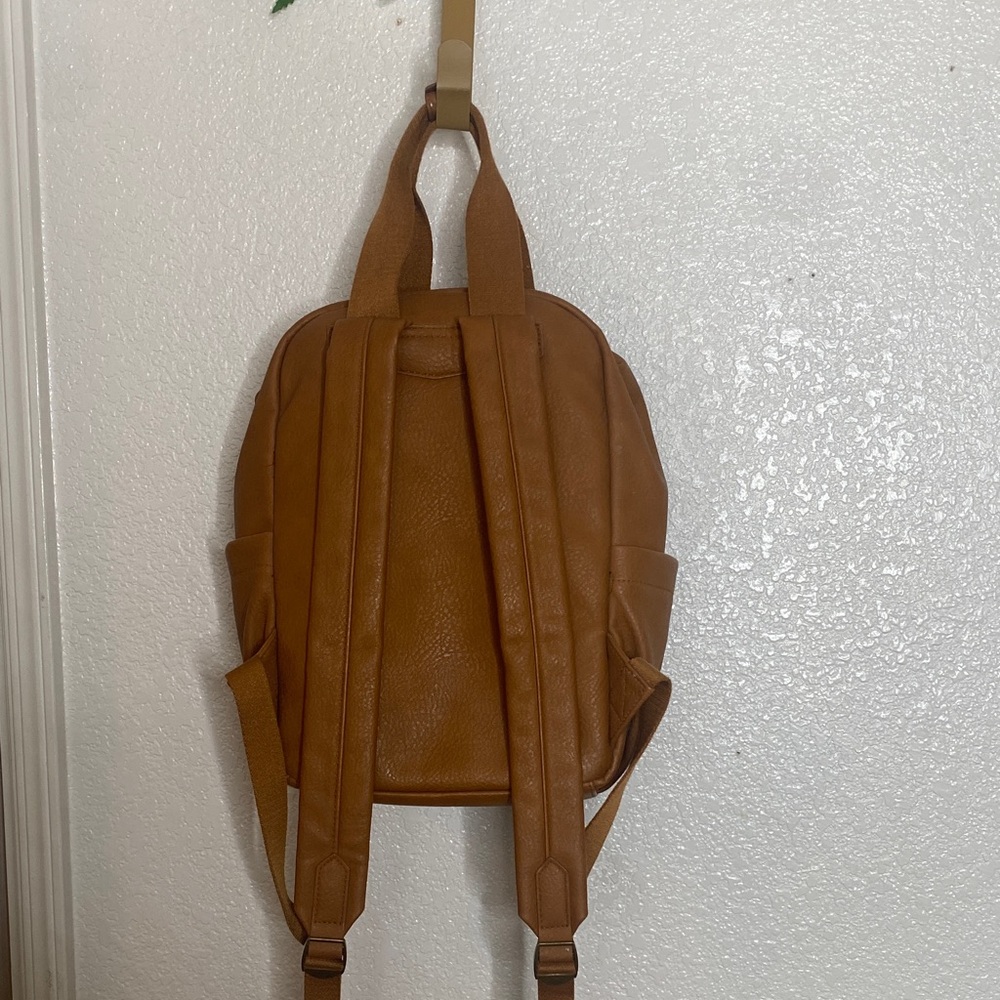 Universal Thread Brown Backpack with Front Pocket - image 2